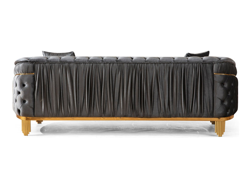 Vanessa 92" Wide Tufted Sofa