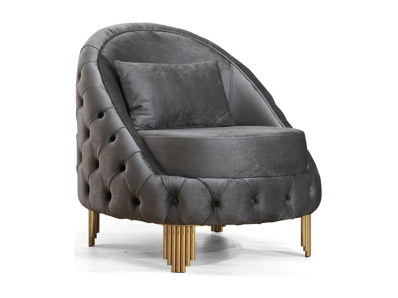 Vanessa 33" Wide Tufted Armchair