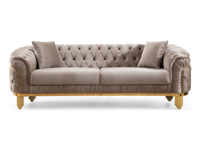 Vanessa 92" Wide Tufted Sofa