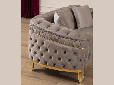 Vanessa 72" Wide Tufted Loveseat