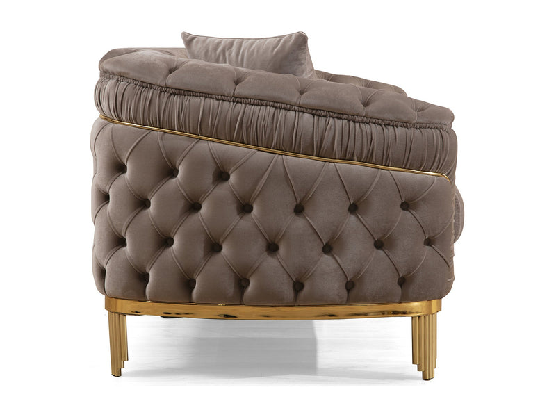 Vanessa 92" Wide Tufted Sofa