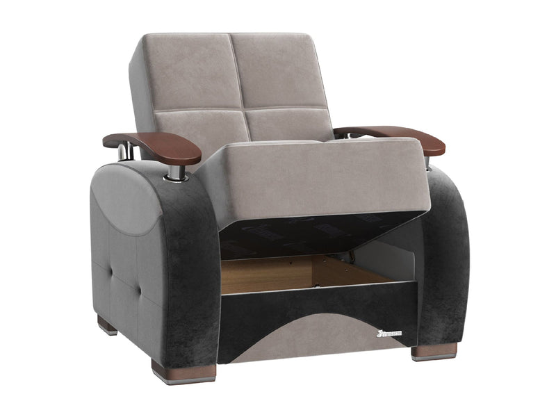 Yafah 32.7" Wide Convertible Armchair