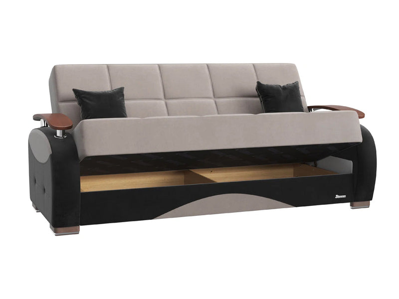 Yafah 80.7" Wide Convertible Sofa