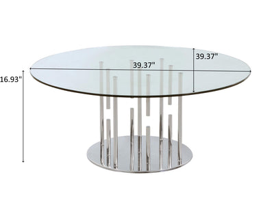 1158 39.4" Wide Coffee Table