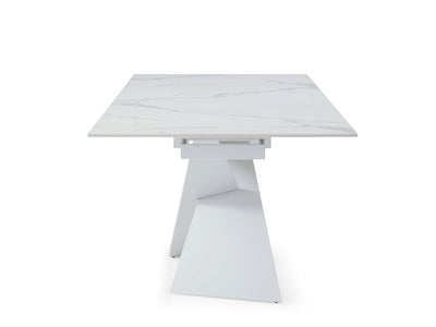 Stares 9113 102.3" / 70.8" Wide Extendable Dining Table