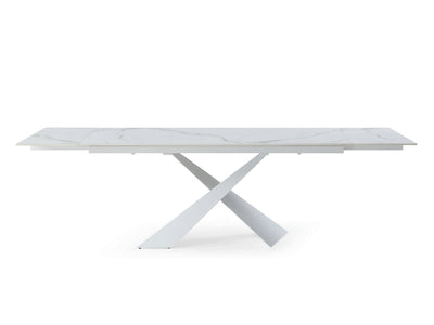 Stares 9113 102.3" / 70.8" Wide Extendable Dining Table