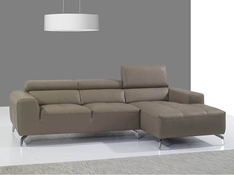 A978b 99" / 66.1" Wide Leather Sectional