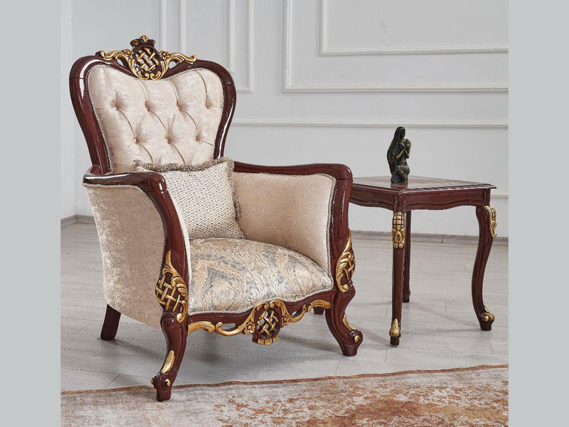 Angelica 35.4" Wide Traditional Armchair