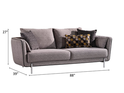 Aqua 88" Wide Sofa