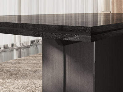 Aris 96.5" / 79" Wide Extendable Dining Table
