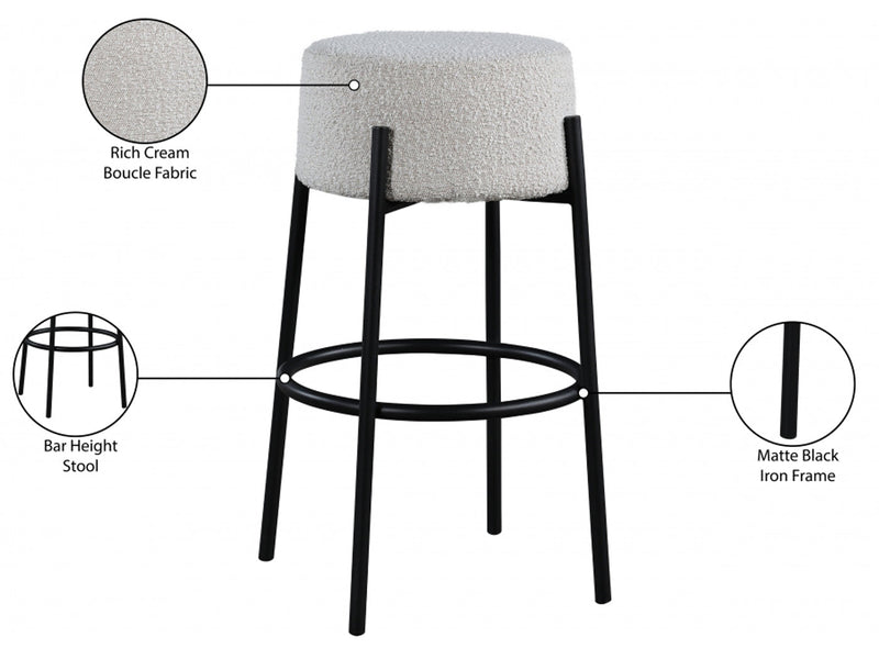 Avalon Boucle Bar Stool (Set of 2)