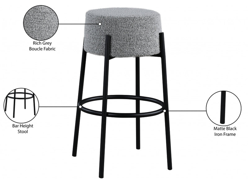 Avalon Boucle Bar Stool (Set of 2)