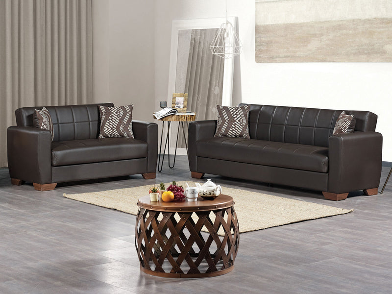 Barato Leather Living Room Set