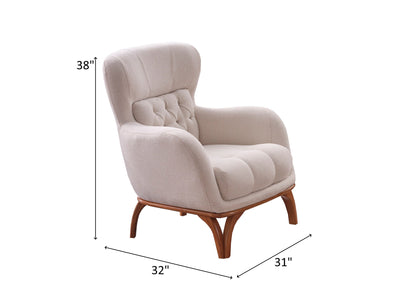 Barcelonas 31" Wide Armchair