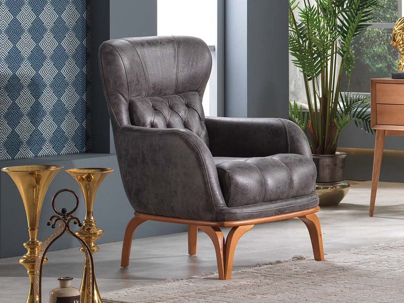 Barcelonas 31" Wide Armchair