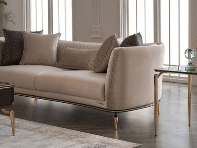 Plaza Striped Sofa
