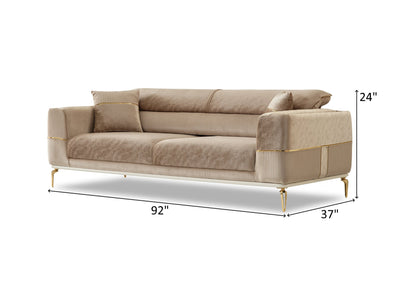 Berlin 92" Wide Extendable Sofa