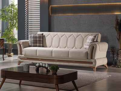 Bodrum 94" Wide Convertible Sofa