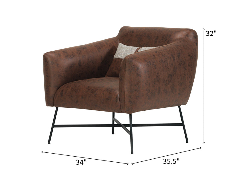 Bold 34" Wide Armchair