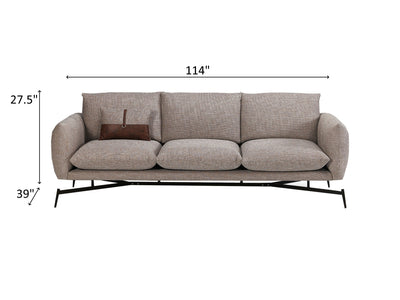 Bold 114" Wide 4 Seater Sofa