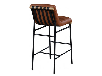 Burke Leather Bar Stool (Set of 2)