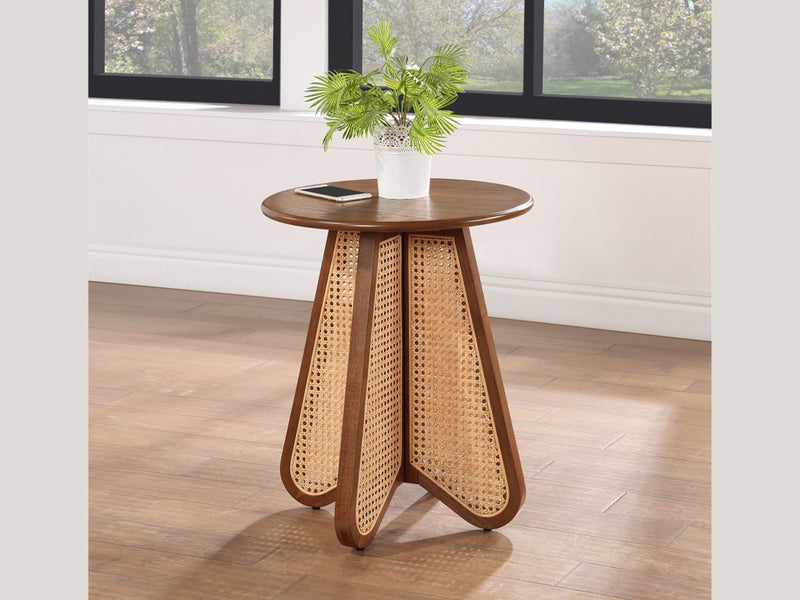 Butterfly 22" Wide Tall End Table
