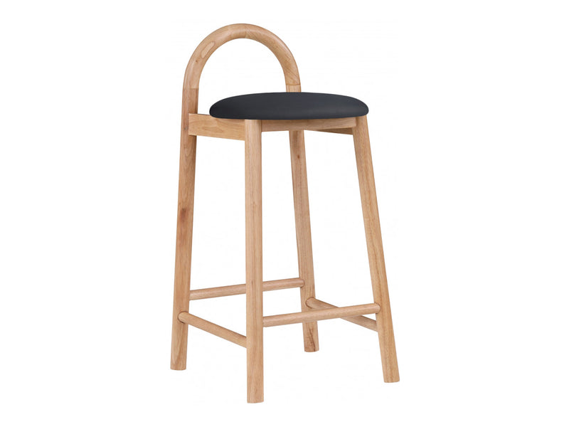 Calvin Leather Bar Stool (Set of 2)