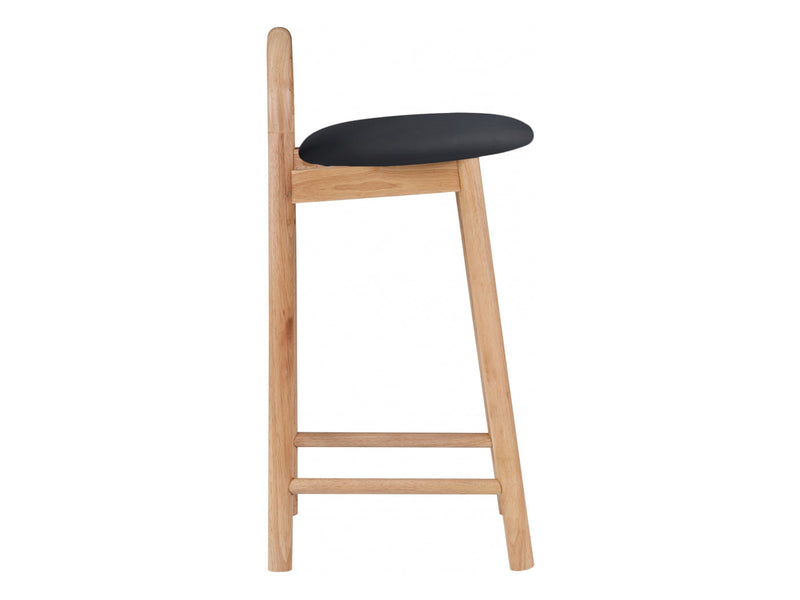 Calvin Leather Bar Stool (Set of 2)