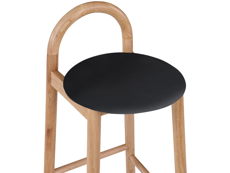 Calvin Leather Bar Stool (Set of 2)