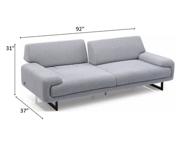 Carina 92" Wide Extendable Sofa