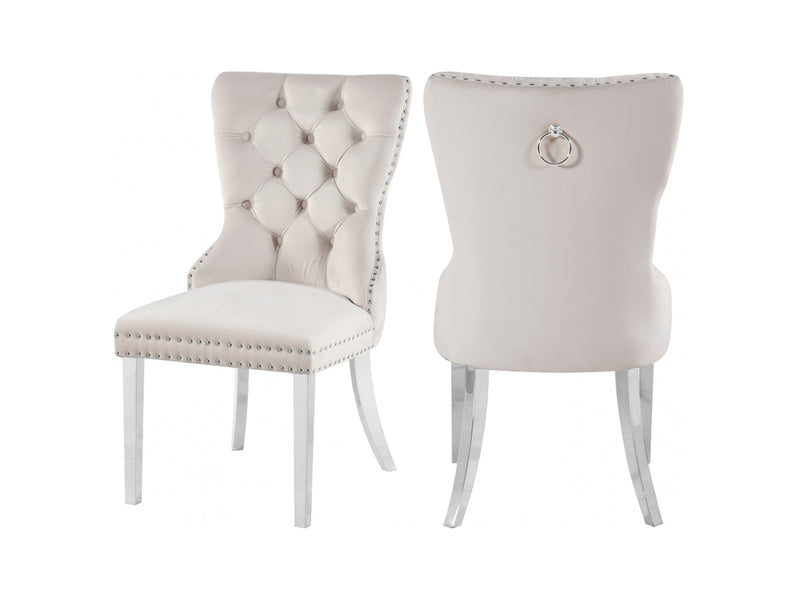 Carmen Meri 21.5" Wide Dining Chair (Set of 2)