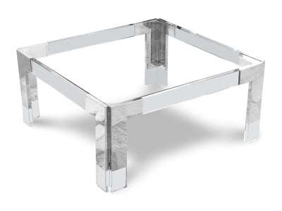 Casper 36" Wide Square Coffee Table