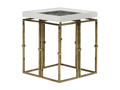 Lugano Como 23" Tall Side Table