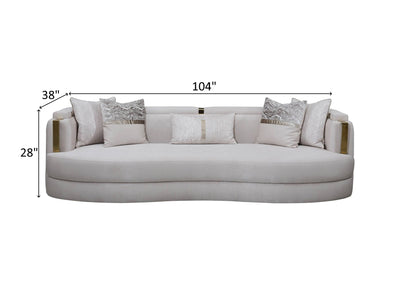 Lugano Como 104" Wide Sofa