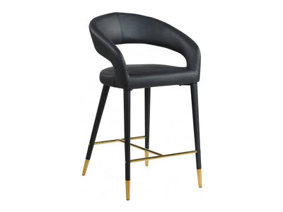 Destiny Leather Bar Stool (Set of 2)