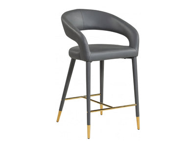 Destiny Leather Bar Stool (Set of 2)