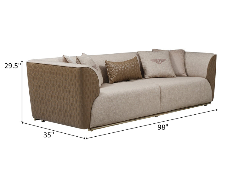 Edra 98" Wide Sofa