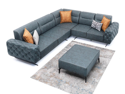 Letto Extendable Sectional