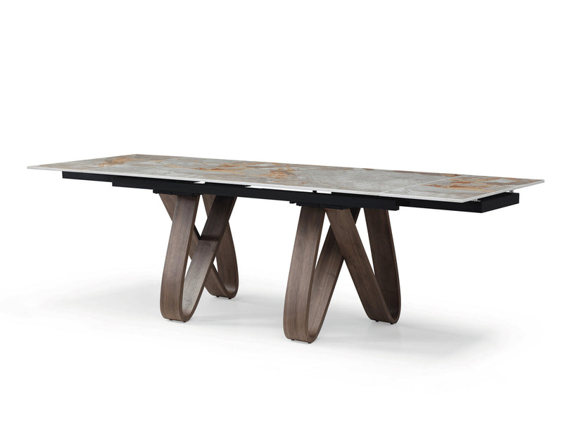 Stares 9086 102" / 71" Wide Extendable Dining Table