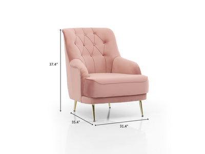 Fiesta 31.4" Wide Tufted Armchair