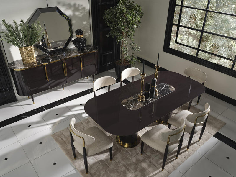 Braga 86" Wide Dining Table