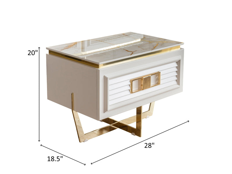 Gloria 20" Tall Nightstand