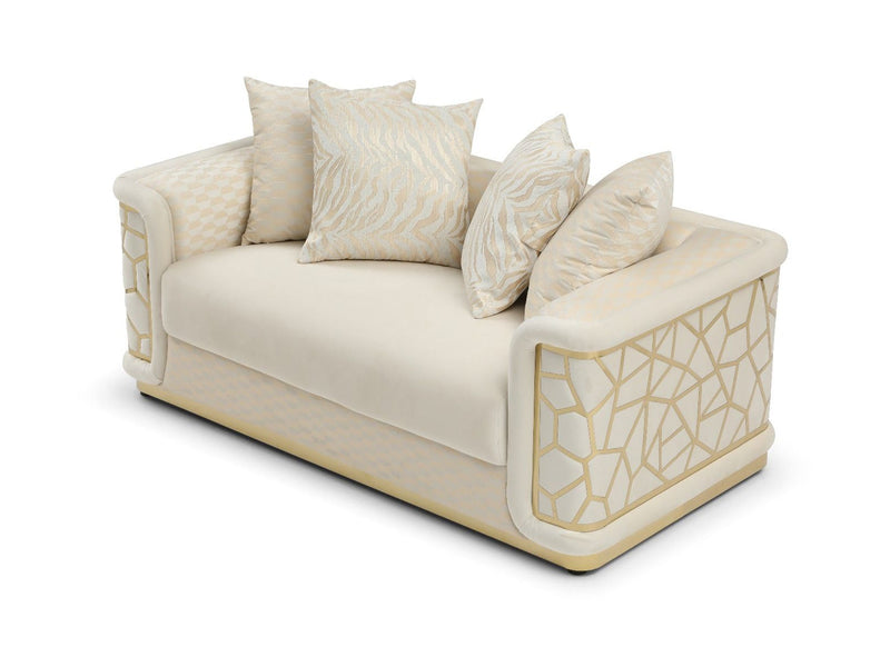 Glory 68" Wide Square Arm Loveseat