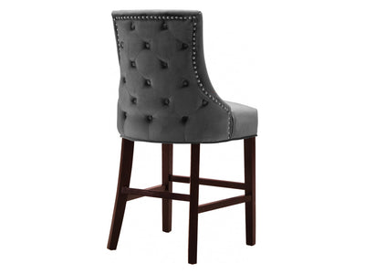 Hannah Velvet Bar Stool (Set of 2)