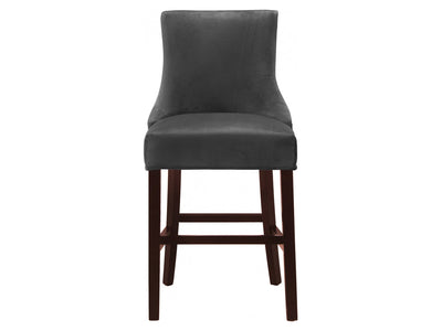 Hannah Velvet Bar Stool (Set of 2)