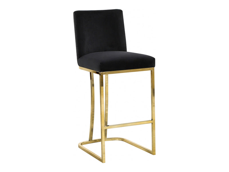 Heidi Velvet Bar Stool (Set of 2)