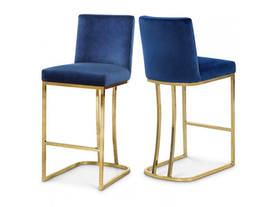 Heidi Velvet Bar Stool (Set of 2)