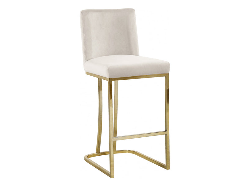 Heidi Velvet Bar Stool (Set of 2)