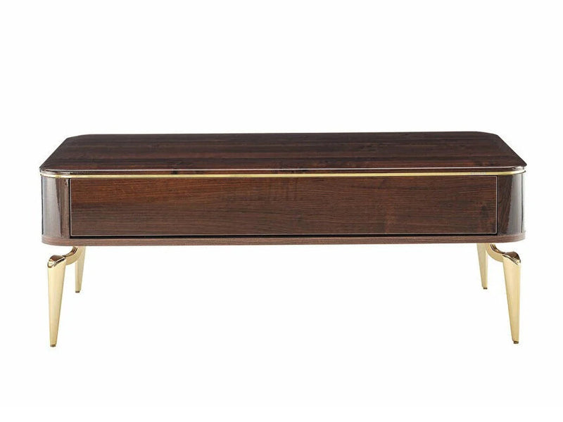 Plaza 47.4" Wide 1 Drawer Coffee Table