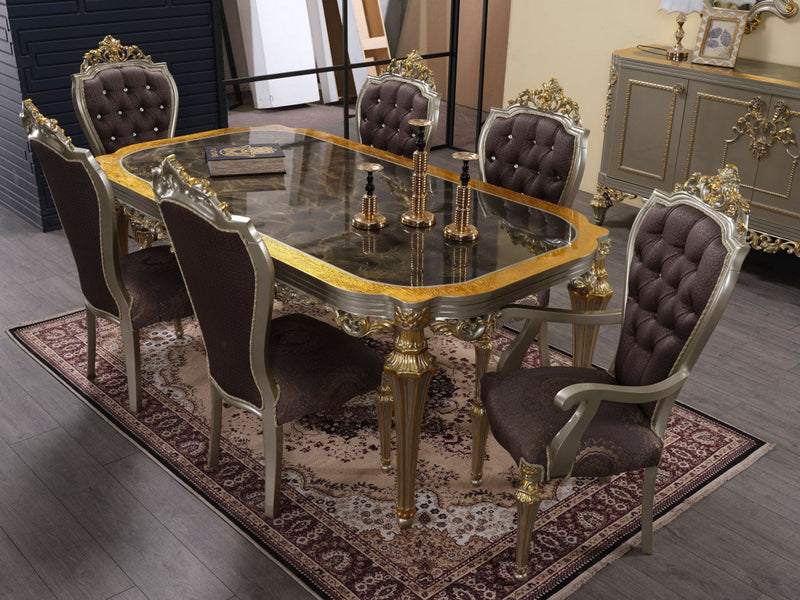 Inci 6 Person Dining Room Set